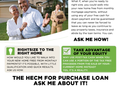 HECM for Purchase Flyer - Green